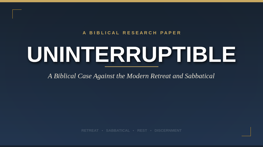 Cover of Uninterruptible